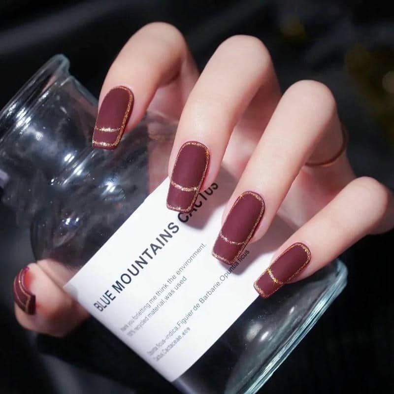 เล็บสีเงิน เมทัลลิค