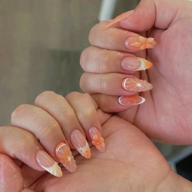 เล็บเจลผลไม้