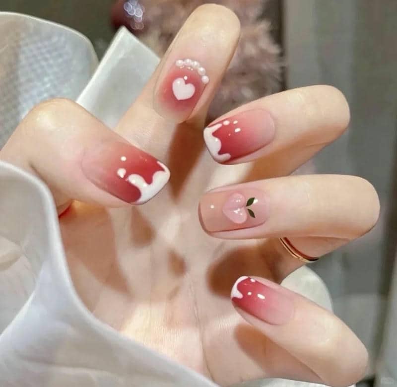 เล็บเจลลายผลไม้-2