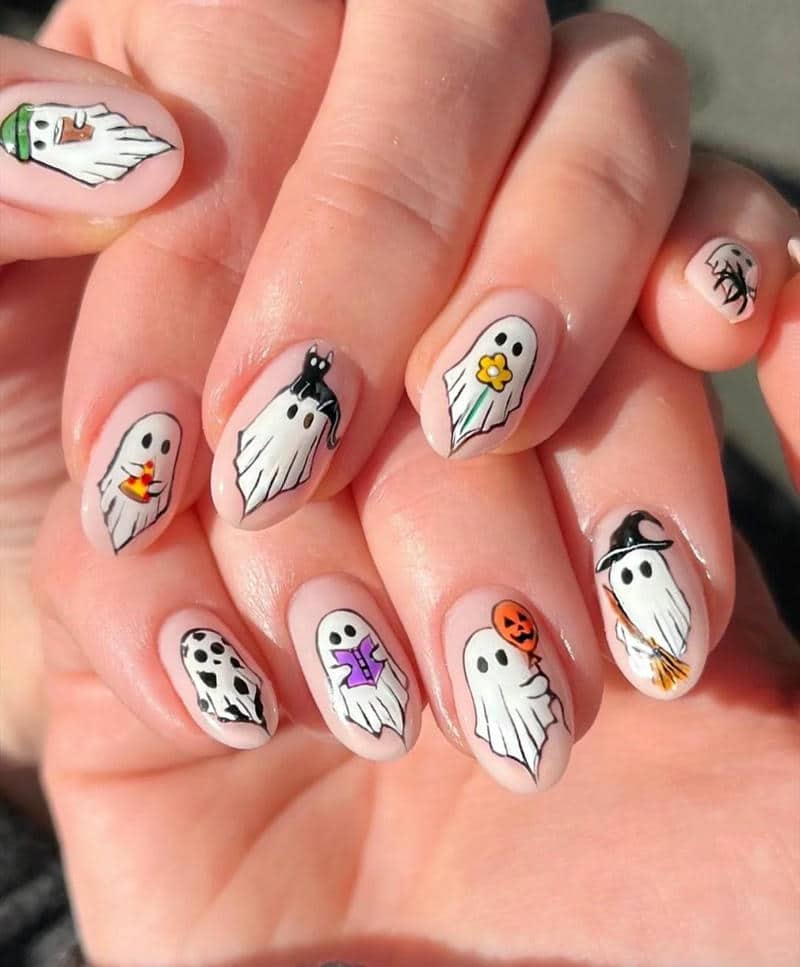 เล็บเจลฮาโลวีน-1