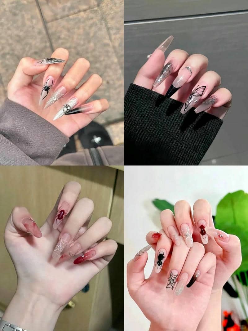 แบบเล็บฮาโลวีน-2