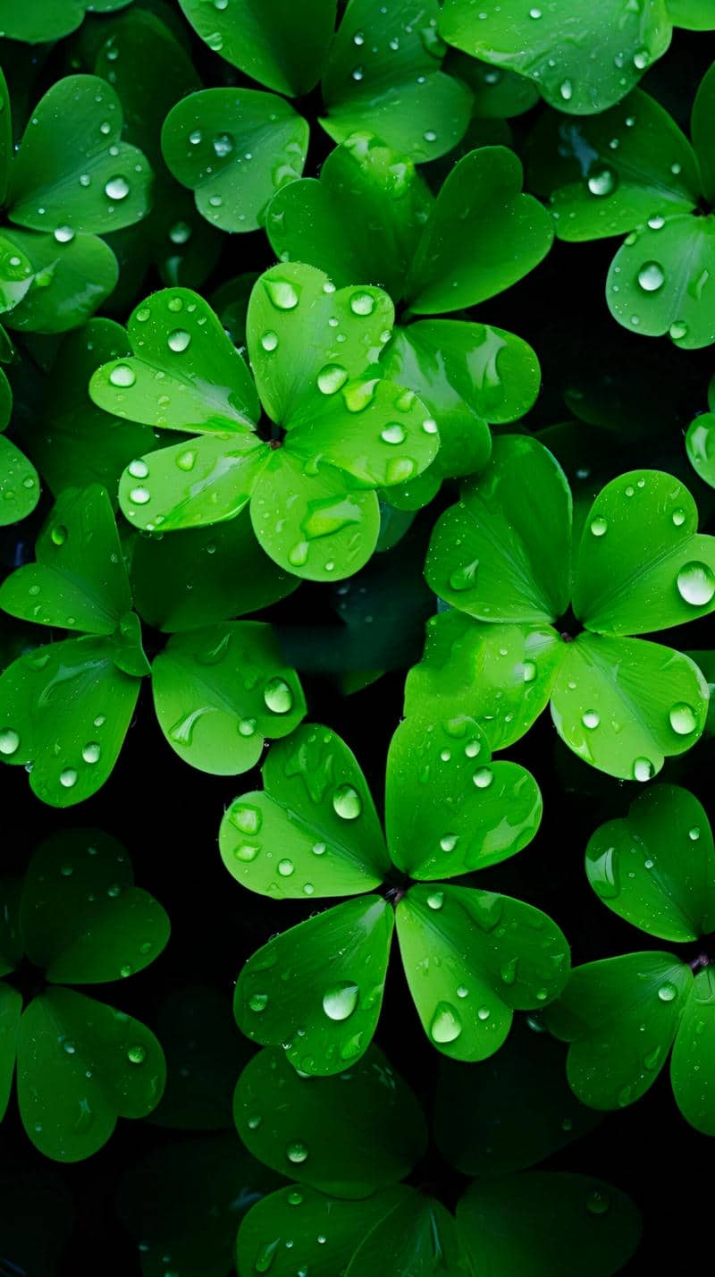 ใบโคลเวอร์ การ์ตูน-1