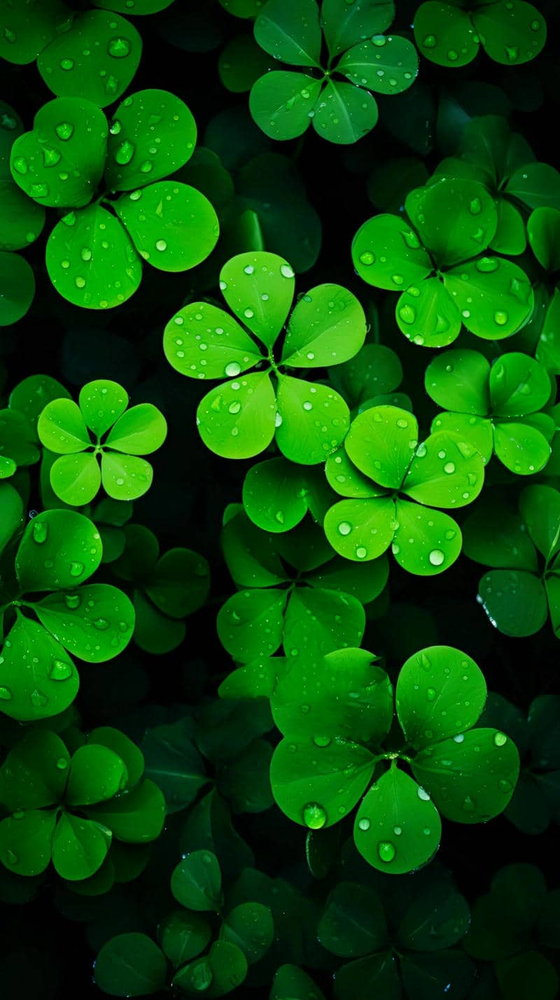 ใบโคลเวอร์ การ์ตูน