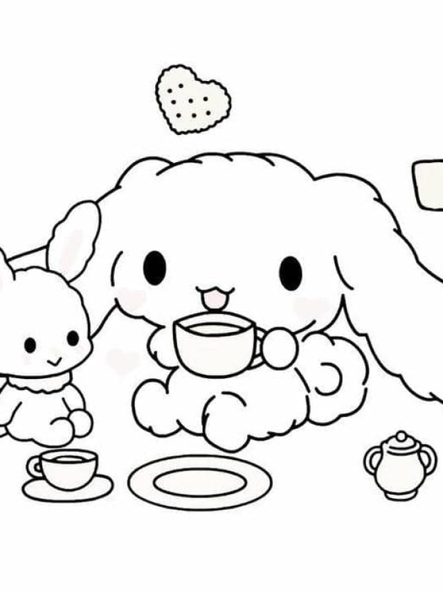 cinnamoroll ระบายสี-1