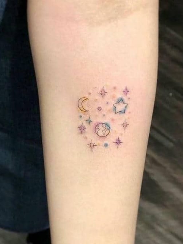 ลายสักระบบสุริยะ