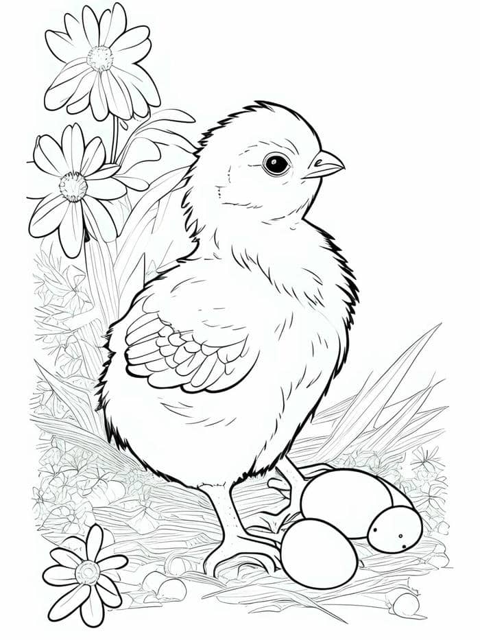 ก ไก่ระบายสี-4