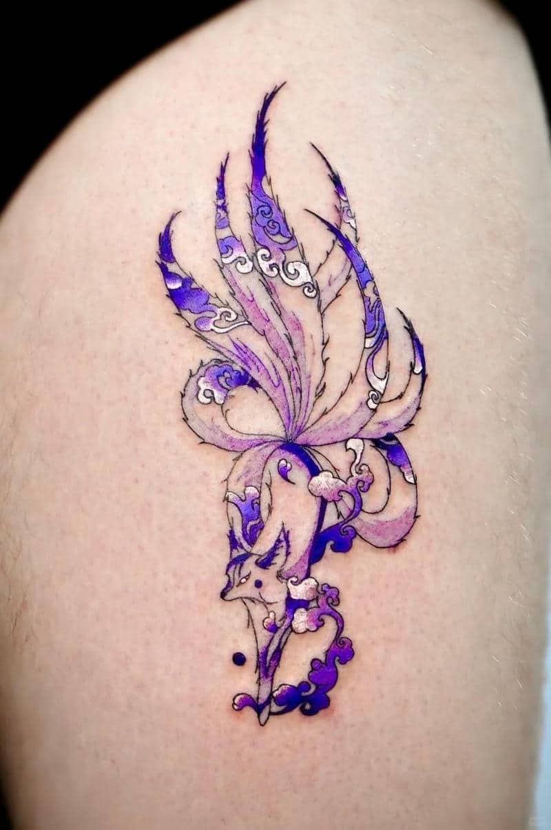 จิ้งจอกเก้าหาง tattoo-1