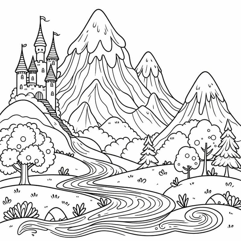 ทิวทัศน์ ภาพ วาด กลางคืน
