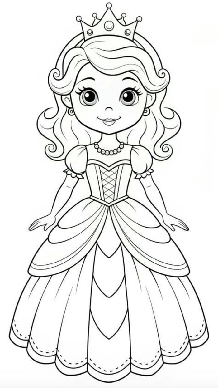 ภาพ ระบายสี ตุ๊กตา