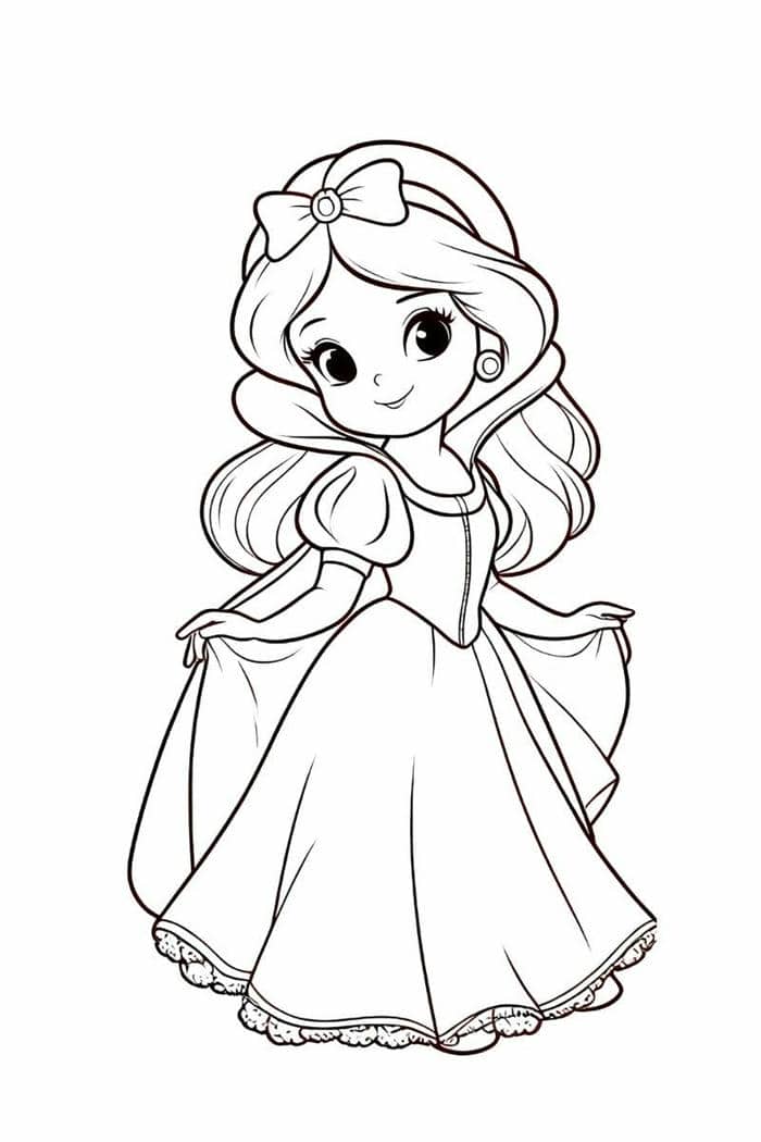 ภาพระบายสี ตุ๊กตา-2