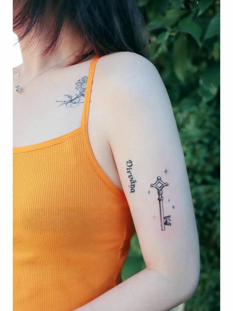 รอย สัก กุญแจ ความ หมาย-1