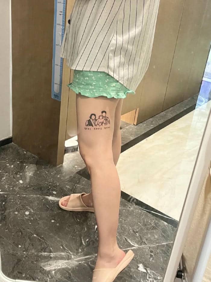 รอยสักความหมายครอบครัว