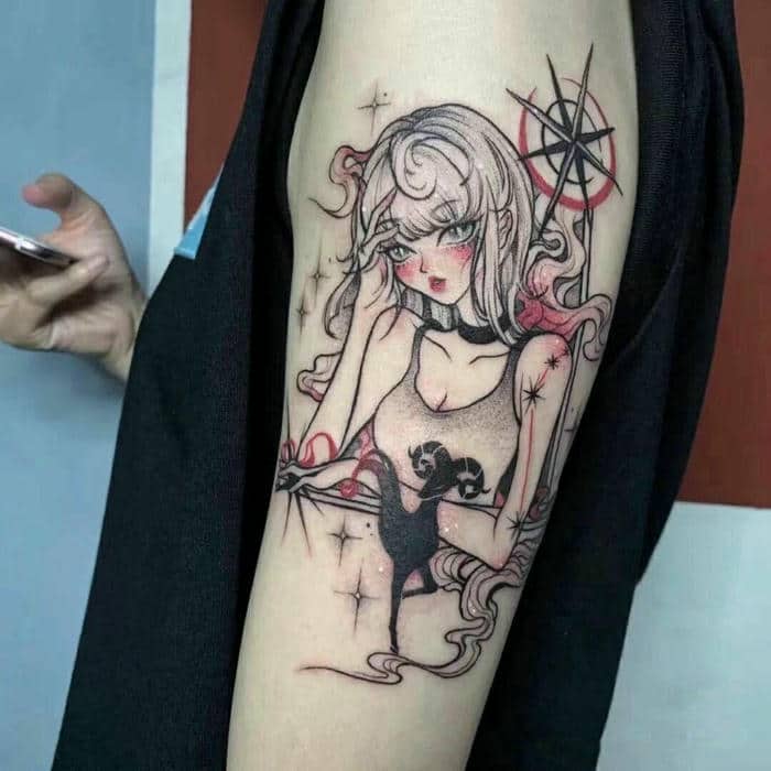 รอยสัก+ผู้หญิง+สวย+อาร์ต
