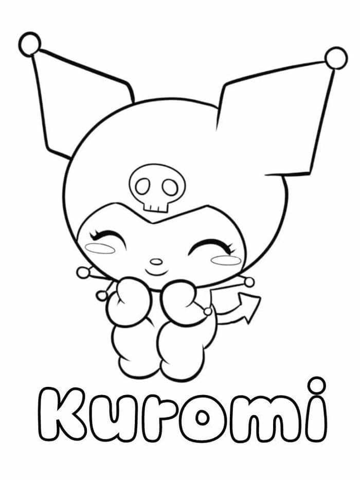 รูปคุโรมิระบายสี-2