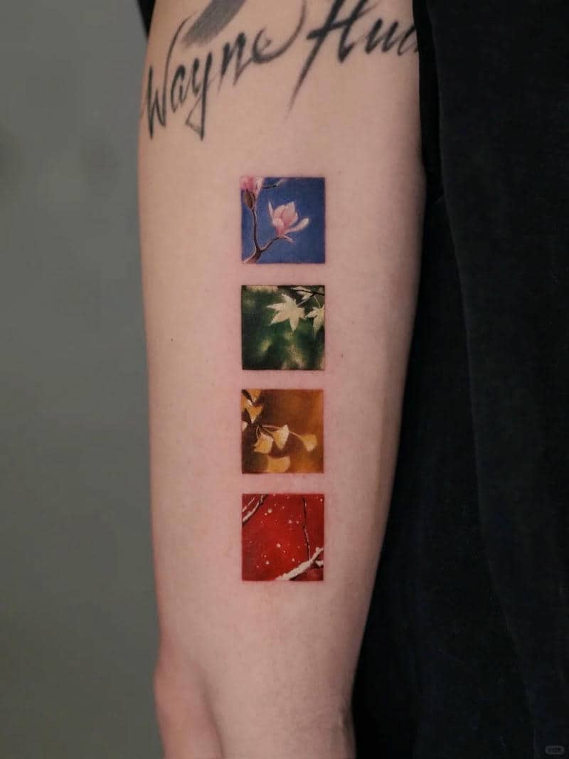 ลายสัก 8 ทิศ