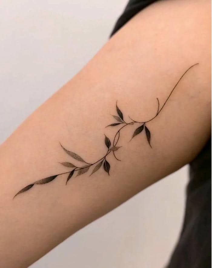 ลายสัก ใบไม้-2