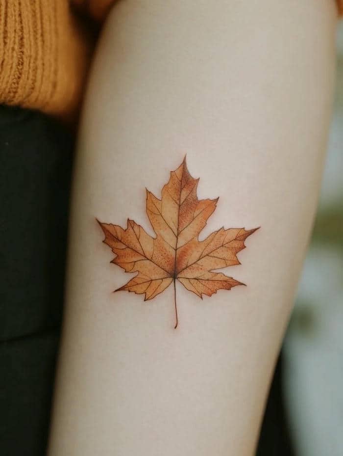 ลายสัก ใบไม้