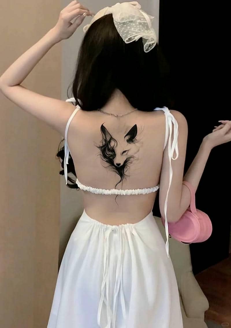 ลายสักจิ้งจอกเก้าหาง-1