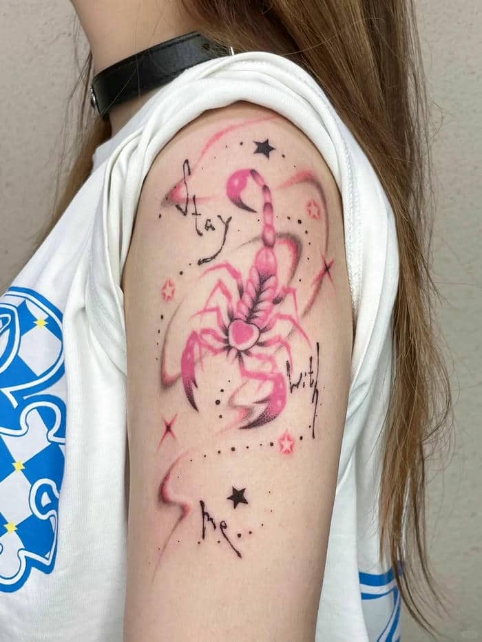 ลายสักแมงป่องสวยๆ-1