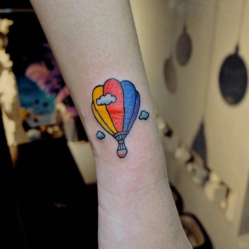 อากาศร้อน tattoo-1