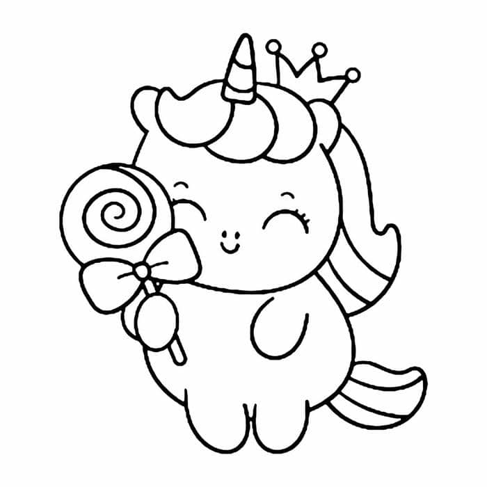ภาพ ระบายสี ยูนิคอร์น