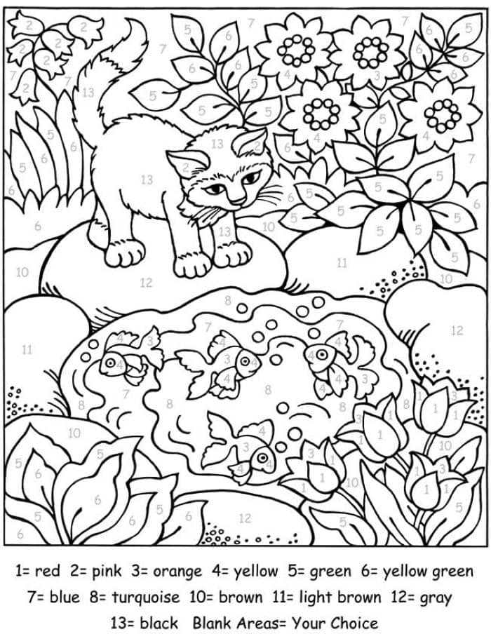 ระบายสี ตามตัวเลข-1