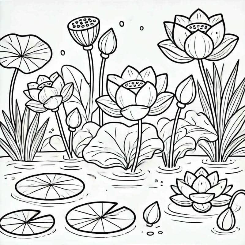 รูป ดอกไม้ ระบายสี