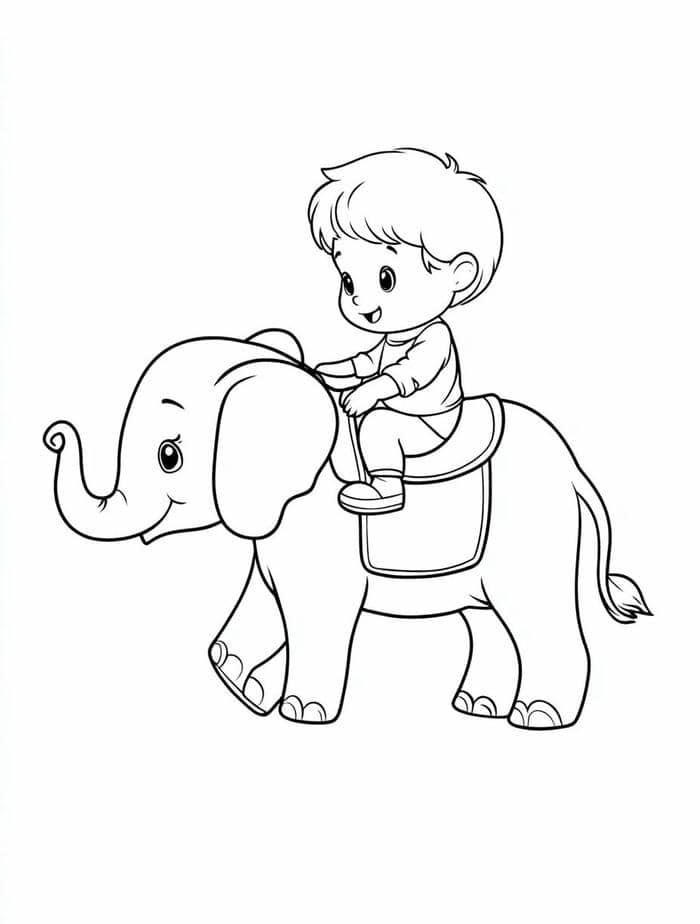 รูป ระบายสี ช้าง