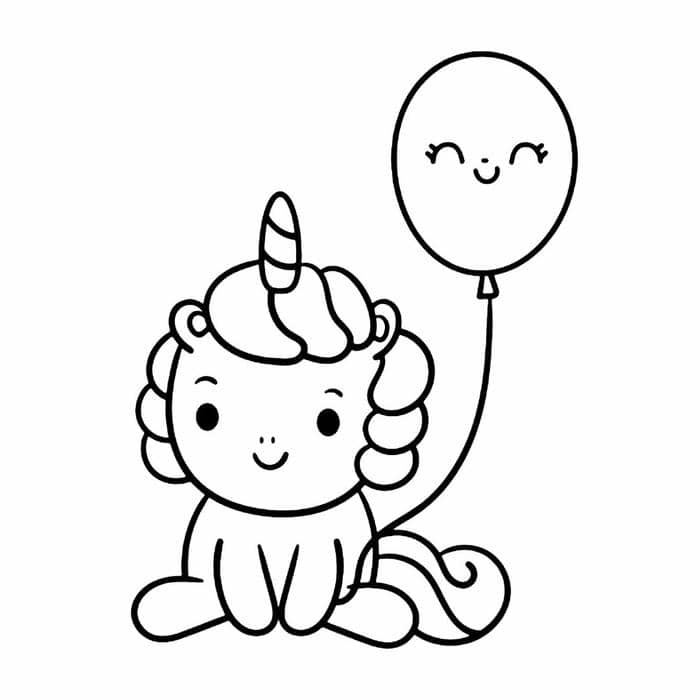 รูประบายสี ยูนิคอร์น-1