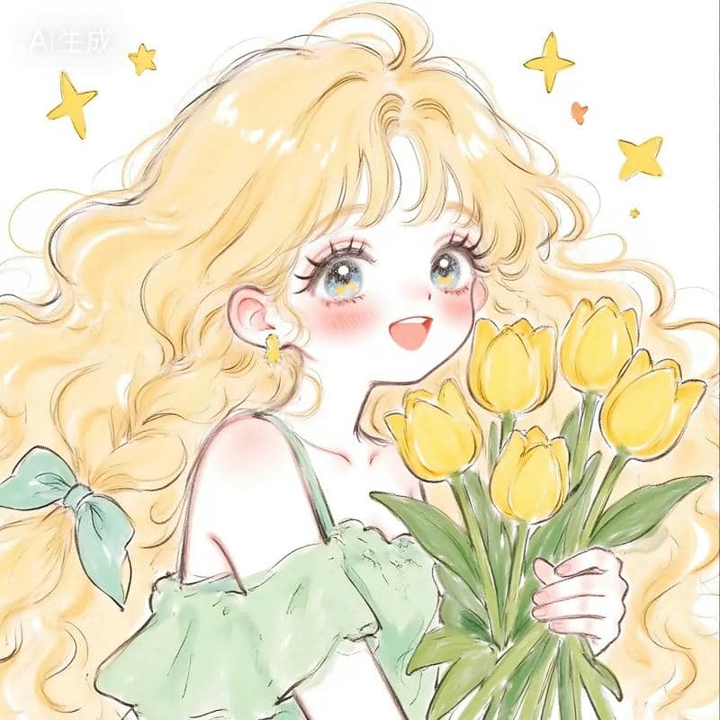 อวาตาร์ดอกทิวลิป (10)